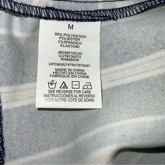 Xtraordinary Blue Dress size M Pinstripe - Picture 8 of 8